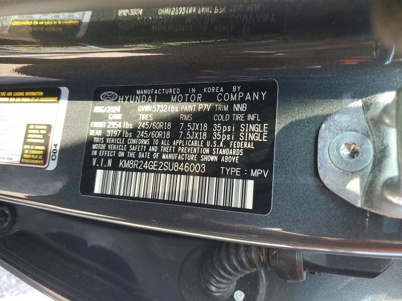 Aukcja sprzedaży 2025 Hyundai Palisade, vin: KM8R24GE2SU846003, numer aukcji: 66731096