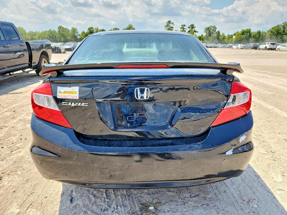 Продаж на аукціоні авто 2012 Honda Civic, vin: 2HGFB2F96CH543120, номер лоту: 66991036