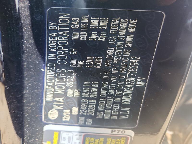 Aukcja sprzedaży 2015 Kia Soul, vin: KNDJN2A28F7183942, numer aukcji: 65175536