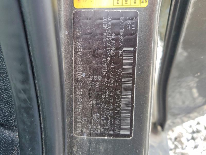 Продаж на аукціоні авто 2012 Mini Cooper, vin: WMWZC5C5XCWL57736, номер лоту: 63843226