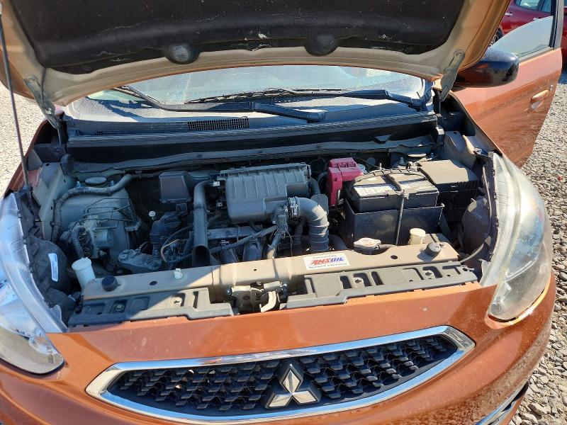 2019 Mitsubishi Mirage მანქანა იყიდება აუქციონზე, vin: ML32A5HJ2KH003523, აუქციონის ნომერი: 63848006