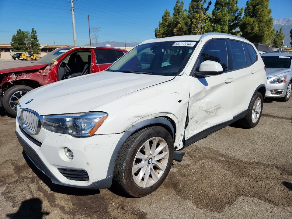 Aukcja sprzedaży 2017 Bmw X3, vin: 5UXWZ7C30H0V88751, numer aukcji: 65712246