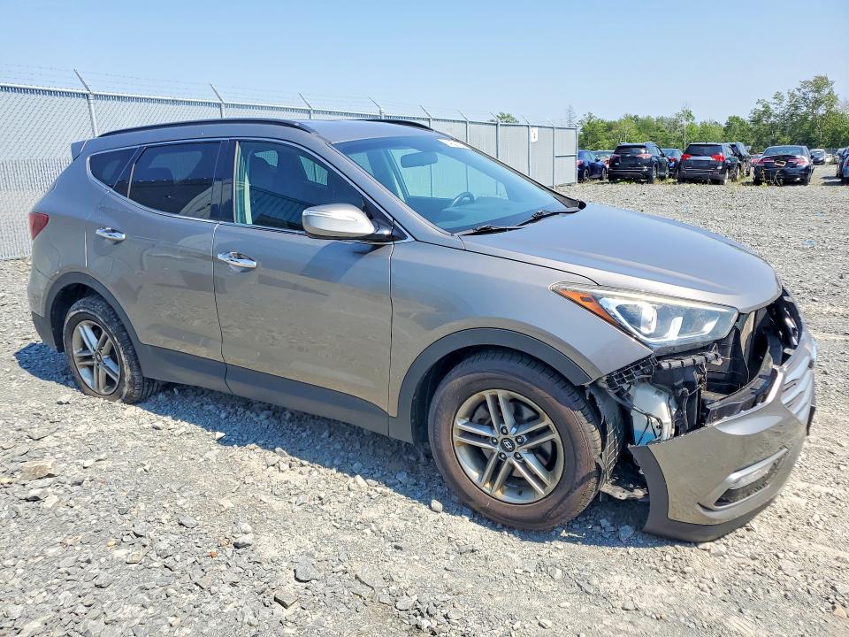 2018 Hyundai Santa Fe Sport მანქანა იყიდება აუქციონზე, vin: 5XYZUDLB8JG517574, აუქციონის ნომერი: 64227276