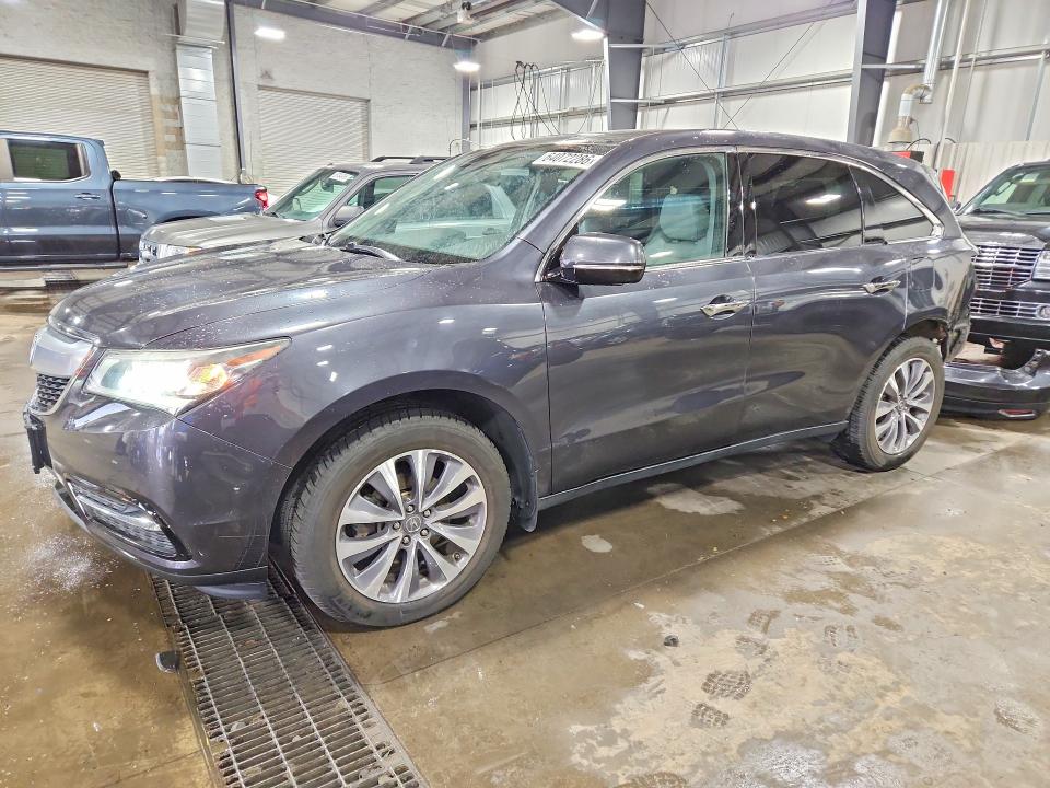 2016 Acura Mdx მანქანა იყიდება აუქციონზე, vin: 5FRYD4H43GB059298, აუქციონის ნომერი: 64072286