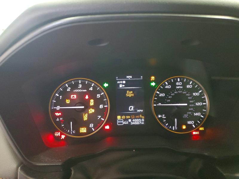 63184866 :رقم المزاد ، 4S4BTGUD1R3136764 vin ، 2024 Subaru Outback مزاد بيع