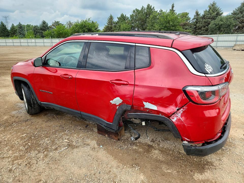 63899056 :رقم المزاد ، 3C4NJCBB1JT293432 vin ، 2018 Jeep Compass مزاد بيع