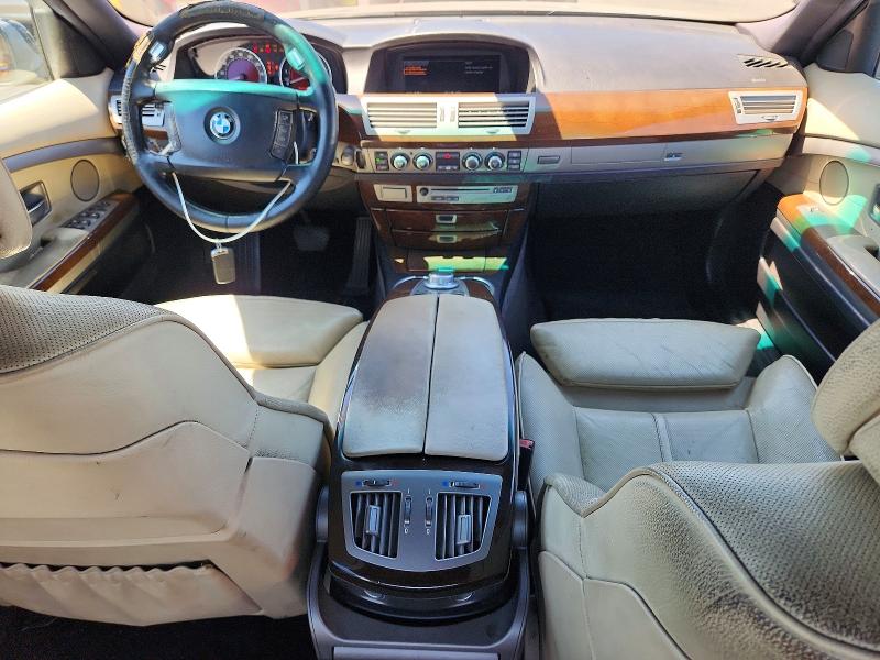 65939496 :رقم المزاد ، WBAHN83587DT67089 vin ، 2007 Bmw 750 مزاد بيع