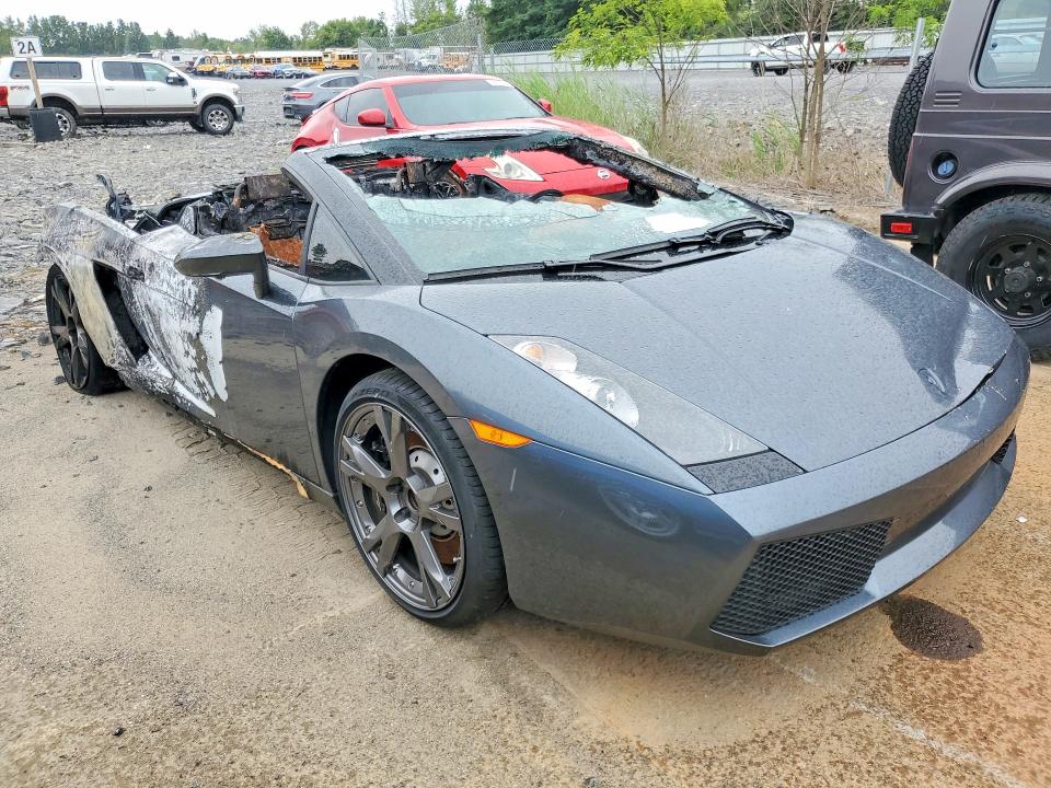2007 Lamborghini Gallardo მანქანა იყიდება აუქციონზე, vin: ZHWGU22T37LA04553, აუქციონის ნომერი: 66253516