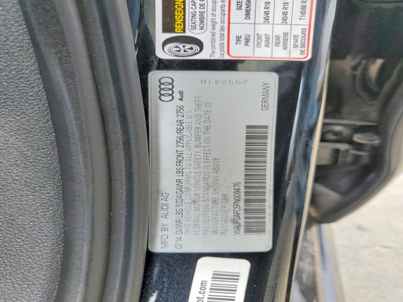 Aukcja sprzedaży 2015 Audi A6, vin: WAUFGAFC5FN009475, numer aukcji: 66354766