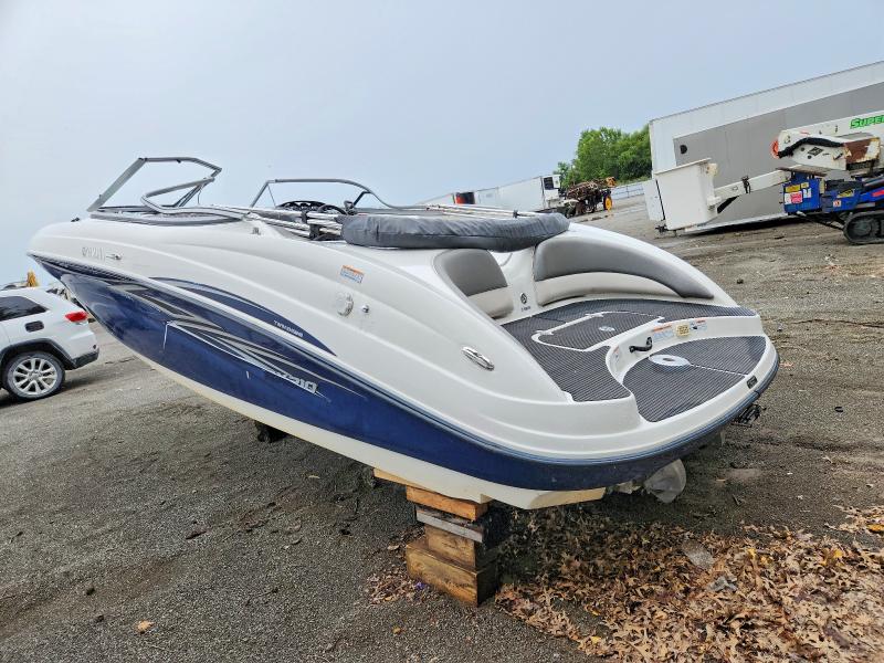 62882206 :رقم المزاد ، YAMCF111H910 vin ، 2010 Yamaha Sx 210 Boat مزاد بيع