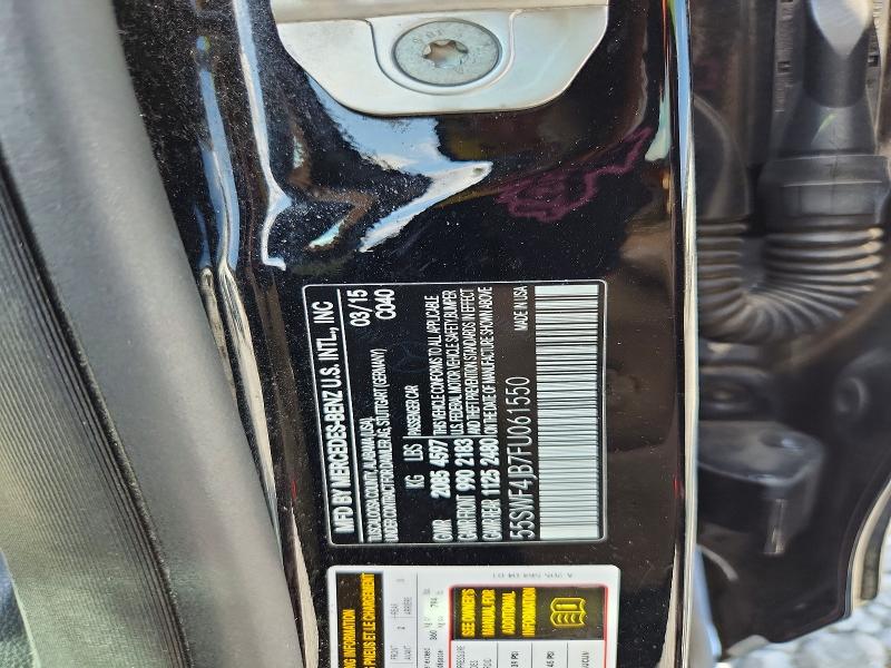 Aukcja sprzedaży 2015 Mercedes-benz C, vin: 55SWF4JB7FU061550, numer aukcji: 66582606