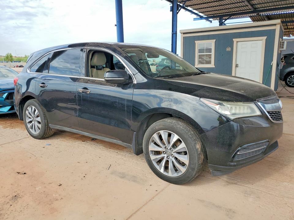 65155426 :رقم المزاد ، 5FRYD4H44GB509220 vin ، 2016 Acura Mdx مزاد بيع