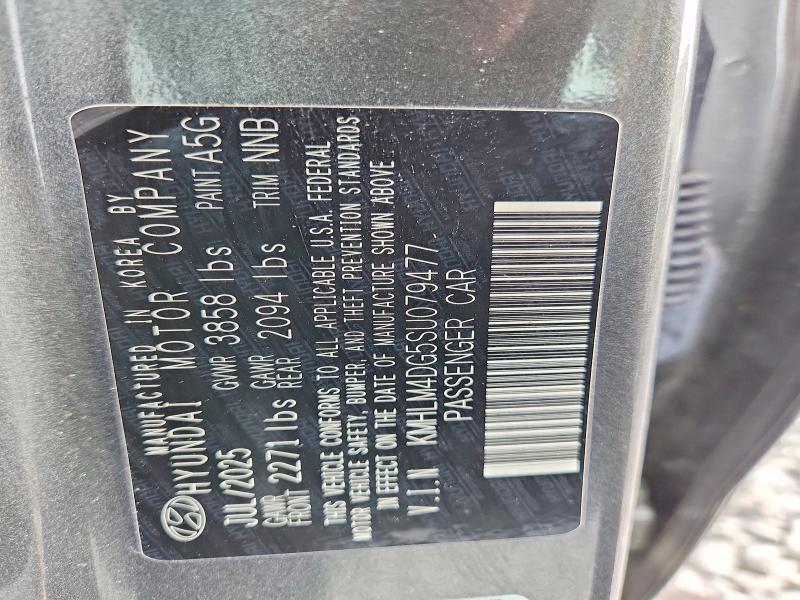 65145336 :رقم المزاد ، KMHLM4DG5SU079477 vin ، 2025 Hyundai Elantra مزاد بيع