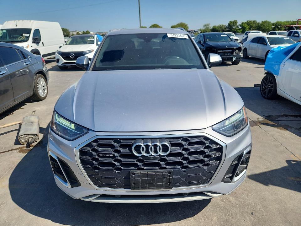 Продаж на аукціоні авто 2022 Audi Q5, vin: WA1EAAFY2N2097083, номер лоту: 64222606