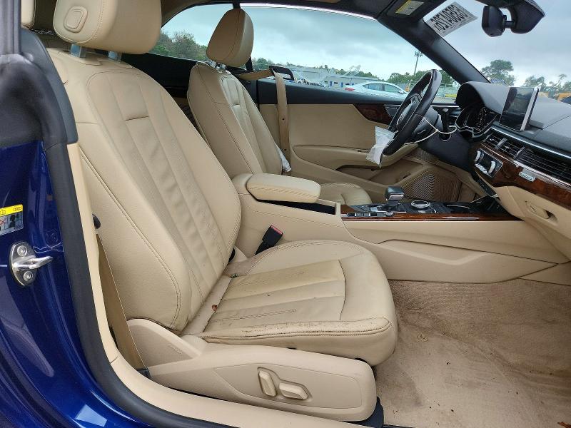 Продажа на аукционе авто 2018 Audi A5, vin: WAUYNGF54JN012802, номер лота: 63504726