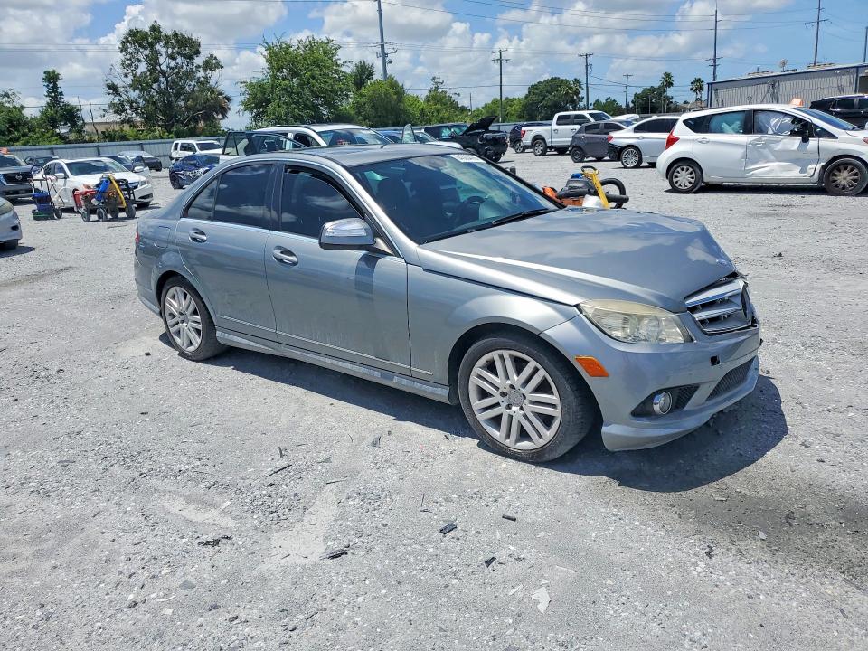 64303476 :رقم المزاد ، WDDGF54X78F159629 vin ، 2008 Mercedes-benz C مزاد بيع
