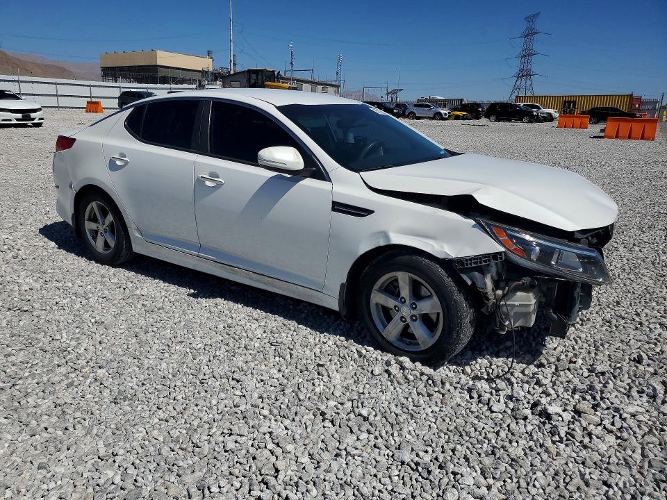 2015 Kia Optima მანქანა იყიდება აუქციონზე, vin: KNAGM4A73F5650732, აუქციონის ნომერი: 63912006