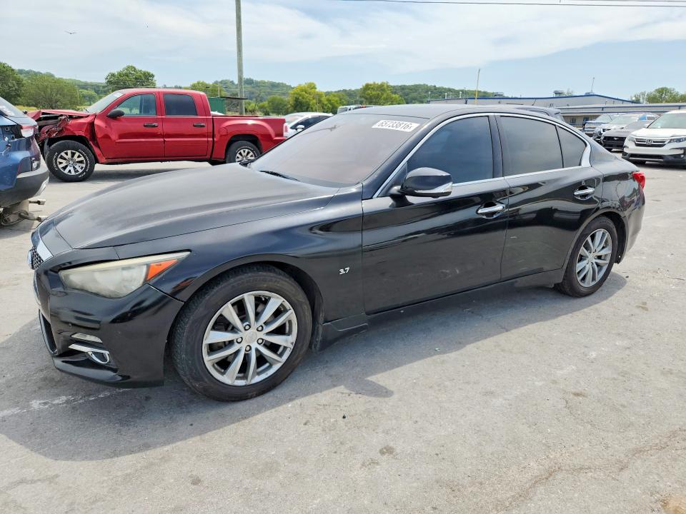 Продажа на аукционе авто 2014 Infiniti Q50, vin: JN1BV7AR3EM696274, номер лота: 65733816