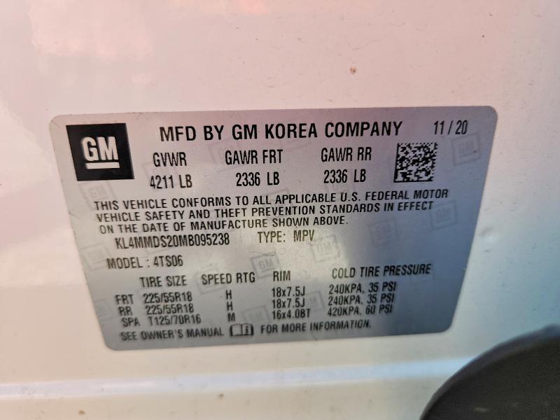 Продажа на аукционе авто 2021 Buick Encore Gx, vin: KL4MMDS20MB095238, номер лота: 64619226