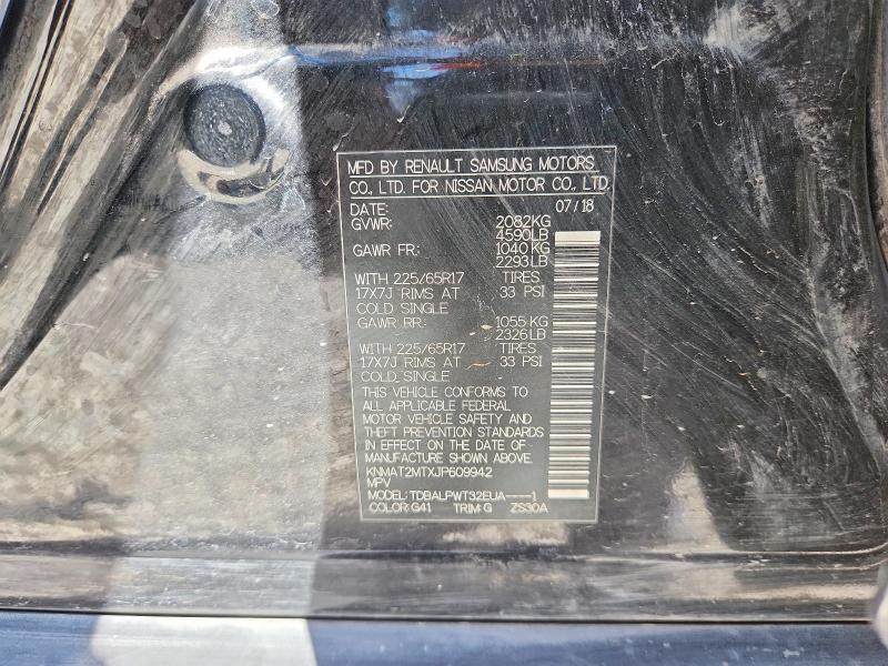 Продажа на аукционе авто 2018 Nissan Rogue, vin: KNMAT2MTXJP609942, номер лота: 66025636