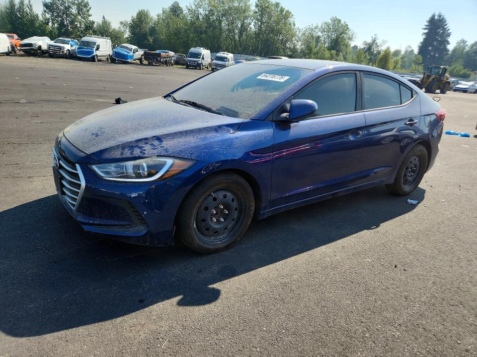 Auction sale of the 2017 Hyundai Elantra, vin: 5NPD74LF6HH054373, lot number: 64316776