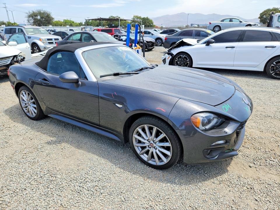 Aukcja sprzedaży 2019 Fiat 124 Spider, vin: JC1NFAEK8K0141094, numer aukcji: 63749456