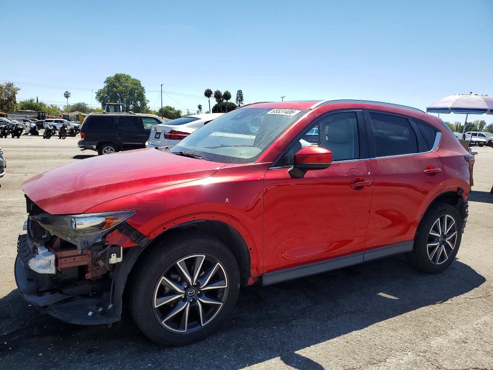Продажа на аукционе авто 2018 Mazda Cx-5, vin: JM3KFBCM7J0384708, номер лота: 65531406