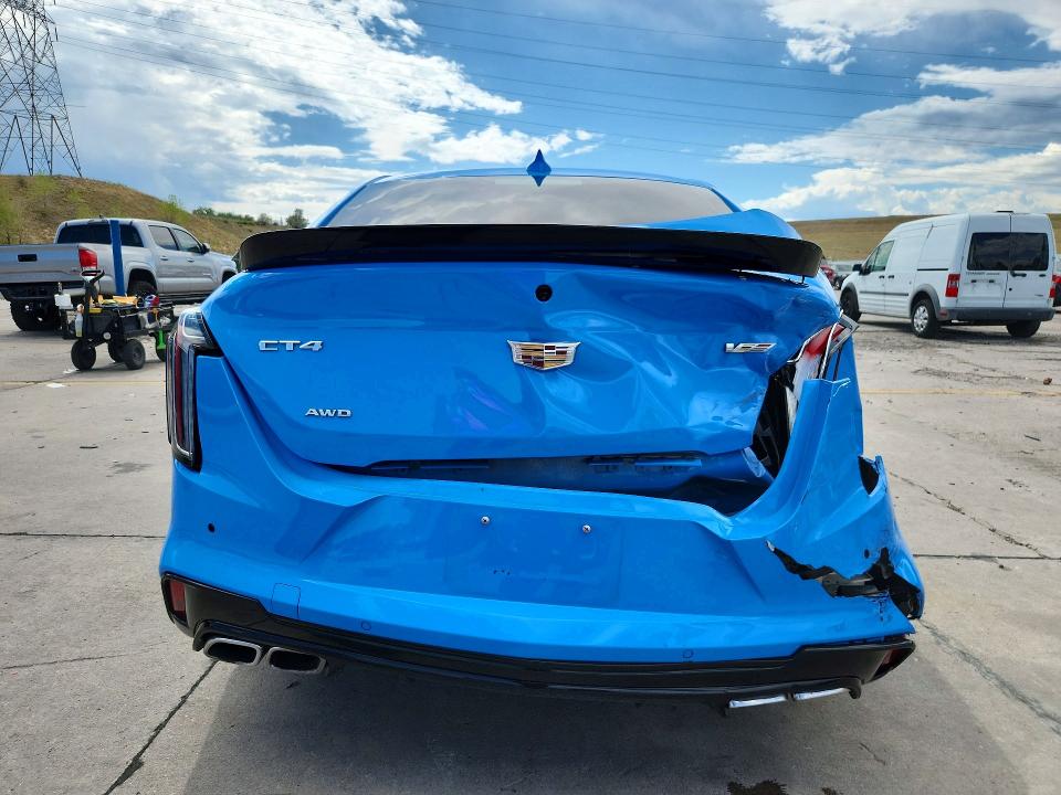 2023 Cadillac Ct4-v მანქანა იყიდება აუქციონზე, vin: 1G6DH5RL0P0124383, აუქციონის ნომერი: 66089086