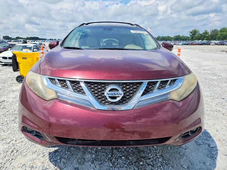 2011 Nissan Murano მანქანა იყიდება აუქციონზე, vin: JN8AZ1MU9BW062675, აუქციონის ნომერი: 63834226