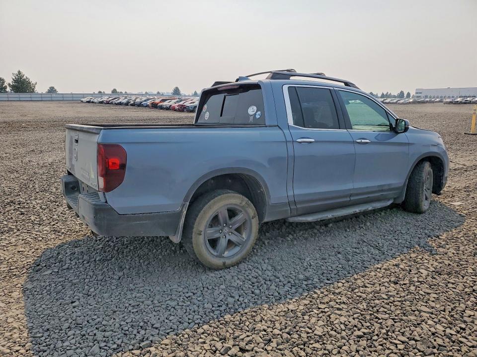 64321076 :رقم المزاد ، 5FPYK3F79NB032867 vin ، 2022 Honda Ridgeline مزاد بيع