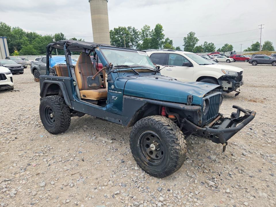 1997 Jeep Wrangler / Tj მანქანა იყიდება აუქციონზე, vin: 1J4FY29P0VP447564, აუქციონის ნომერი: 63940836