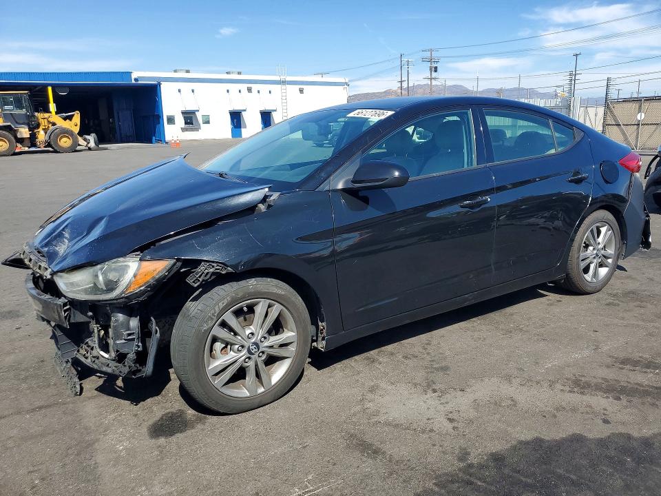 66127696 :رقم المزاد ، 5NPD84LF8HH114313 vin ، 2017 Hyundai Elantra مزاد بيع