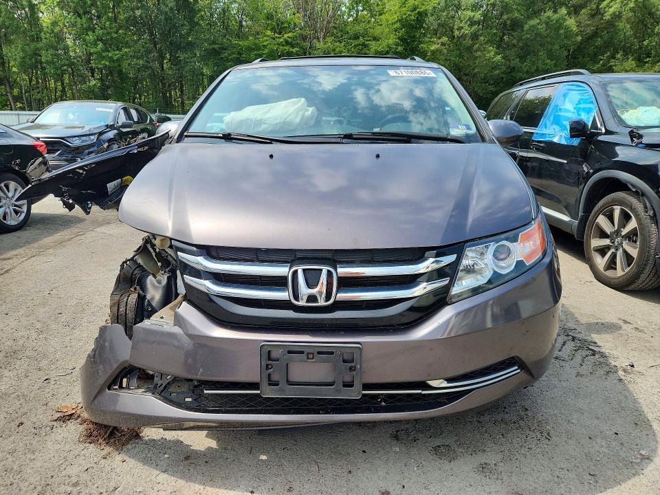 67100886 :رقم المزاد ، 5FNRL5H34GB019673 vin ، 2016 Honda Odyssey مزاد بيع