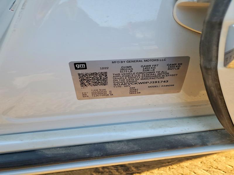 Aukcja sprzedaży 2023 Buick Enclave, vin: 5GAEVCKW0PJ191743, numer aukcji: 64613606