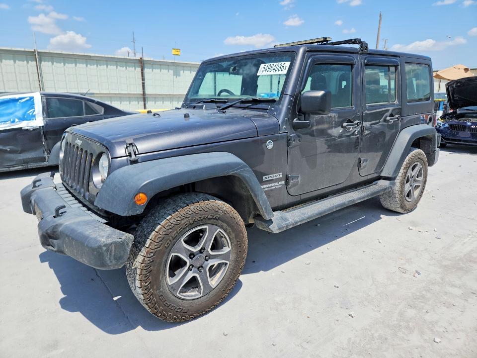 Aukcja sprzedaży 2017 Jeep Wrangler Unlimited, vin: 1C4BJWKG6HL726927, numer aukcji: 54984086