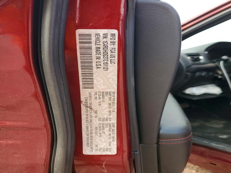 Aukcja sprzedaży 2026 Dodge Durango, vin: 1C4RDHDG2TC151121, numer aukcji: 66762796