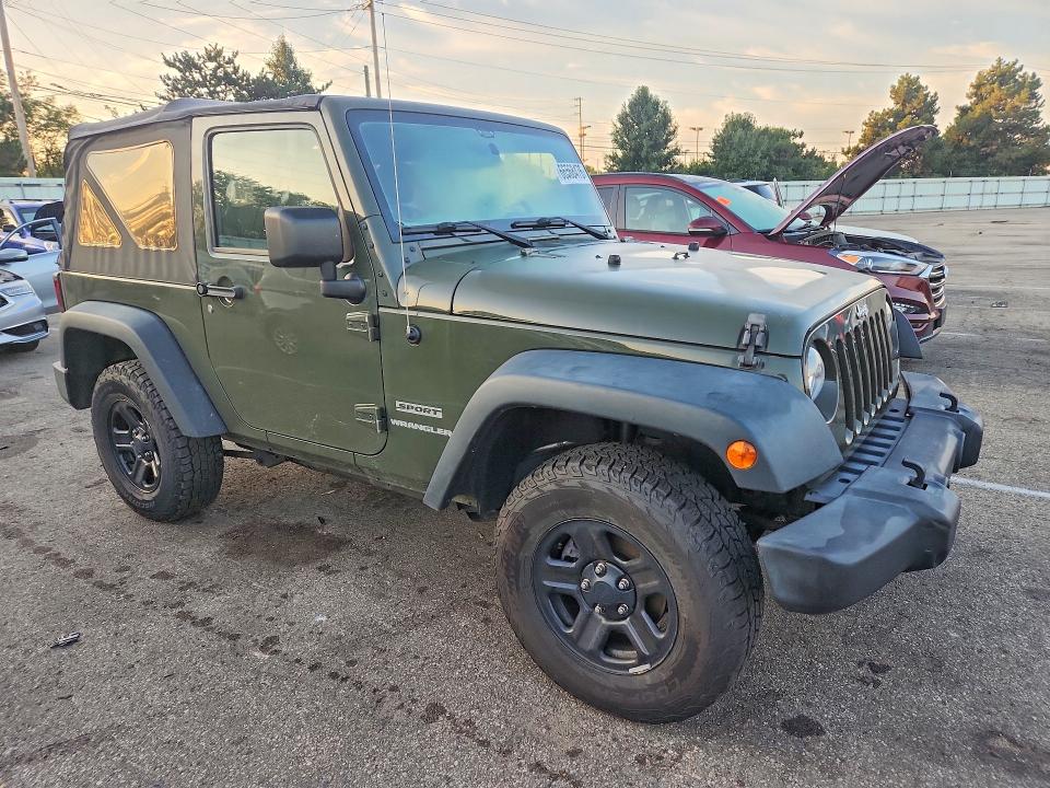 Продажа на аукционе авто 2015 Jeep Wrangler, vin: 1C4AJWAG1FL642752, номер лота: 66568476