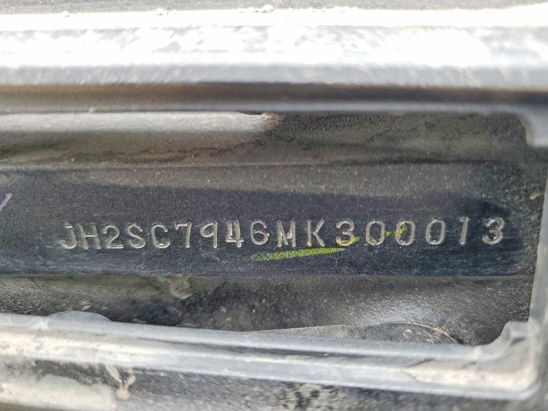 Aukcja sprzedaży 2021 Honda Gl1800, vin: JH2SC7946MK300013, numer aukcji: 63401786