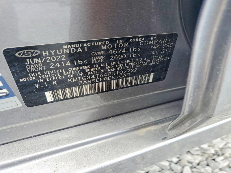 Aukcja sprzedaży 2023 Genesis G70, vin: KMTG34TA4PU107722, numer aukcji: 64621046