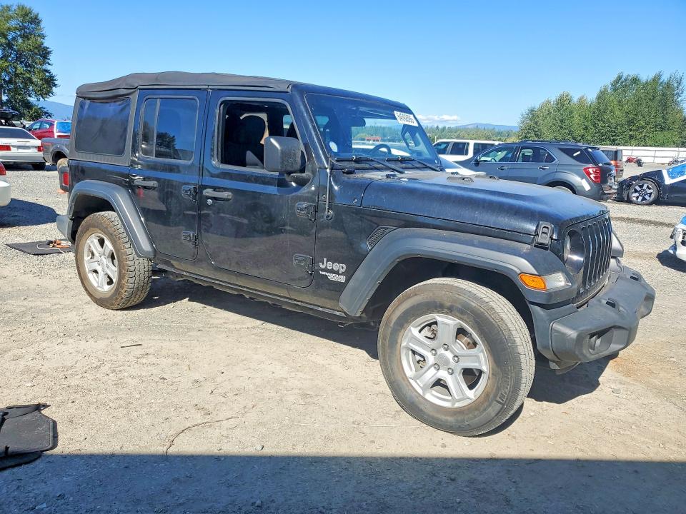 Продажа на аукционе авто 2019 Jeep Wrangler Unlimited, vin: 1C4HJXDN0KW593731, номер лота: 64598396