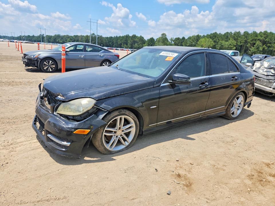 Auction sale of the 2012 Mercedes-benz C, vin: WDDGF4HB7CR220879, lot number: 63868296