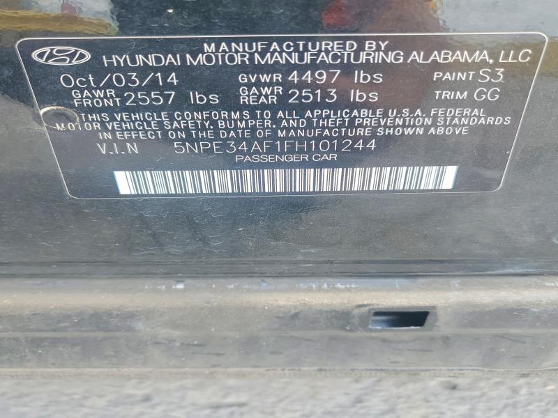 Aukcja sprzedaży 2015 Hyundai Sonata, vin: 5NPE34AF1FH101244, numer aukcji: 63919766