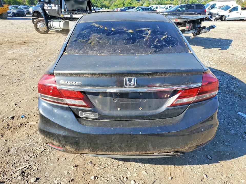 66187036 :رقم المزاد ، 2HGFB2F54DH523768 vin ، 2013 Honda Civic مزاد بيع
