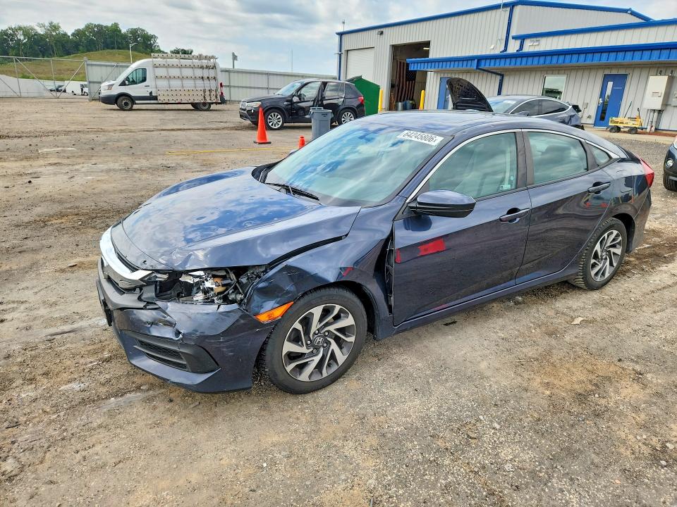 2018 Honda Civic მანქანა იყიდება აუქციონზე, vin: 19XFC2F72JE033804, აუქციონის ნომერი: 64245806