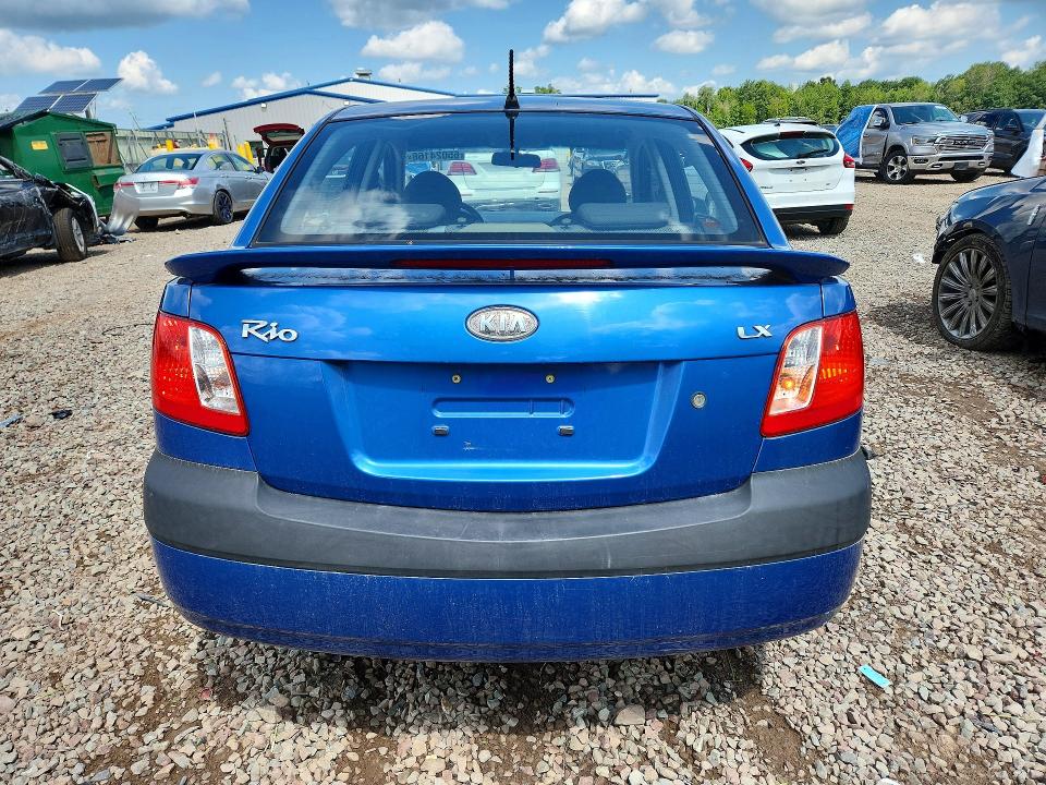 65024166 :رقم المزاد ، KNADE123686421968 vin ، 2008 Kia Rio مزاد بيع