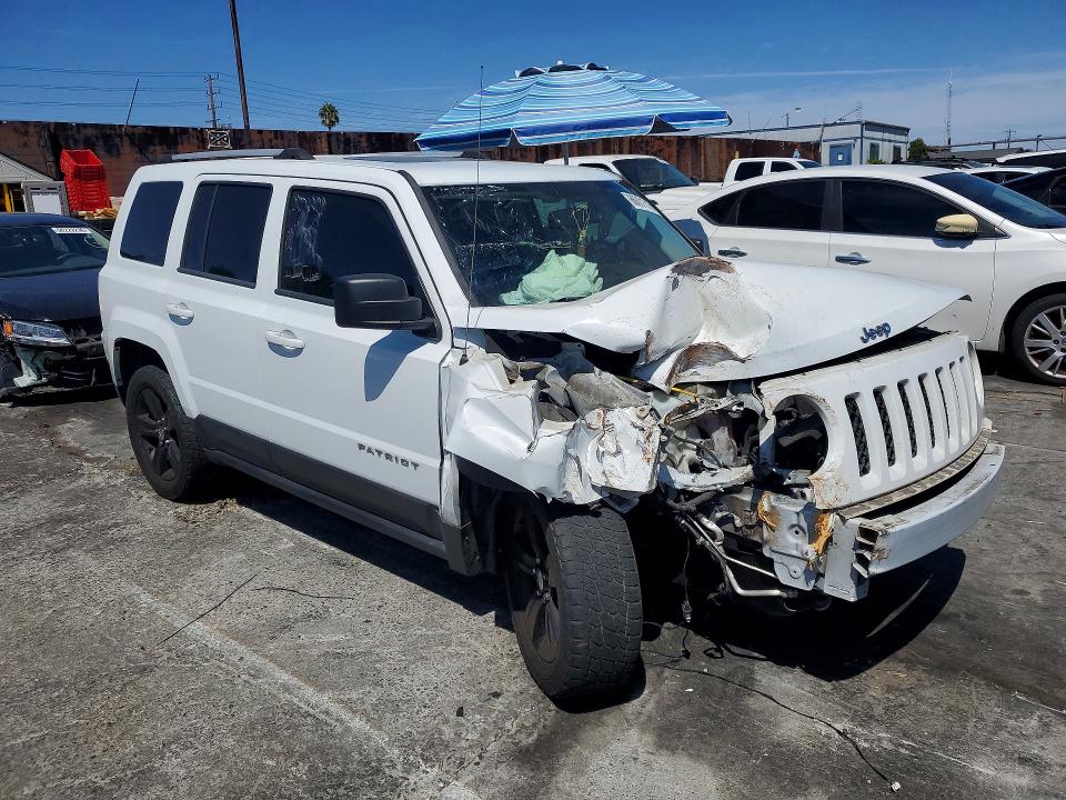 2016 Jeep Patriot მანქანა იყიდება აუქციონზე, vin: 1C4NJPFA5GD801053, აუქციონის ნომერი: 66301316