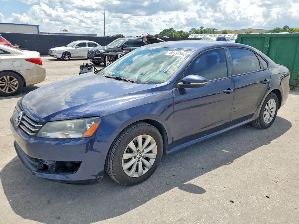 Auction sale of the 2012 Volkswagen Passat, vin: 1VWAH7A36CC089152, lot number: 66997806