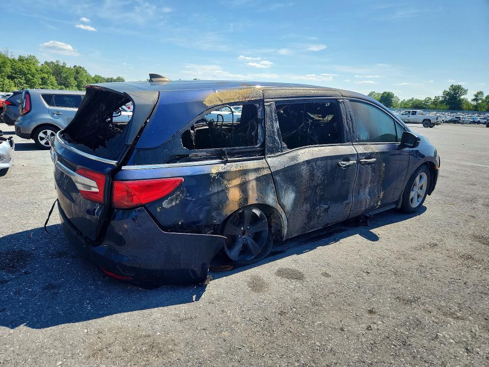2019 Honda Odyssey მანქანა იყიდება აუქციონზე, vin: 5FNRL6H72KB027532, აუქციონის ნომერი: 63821446