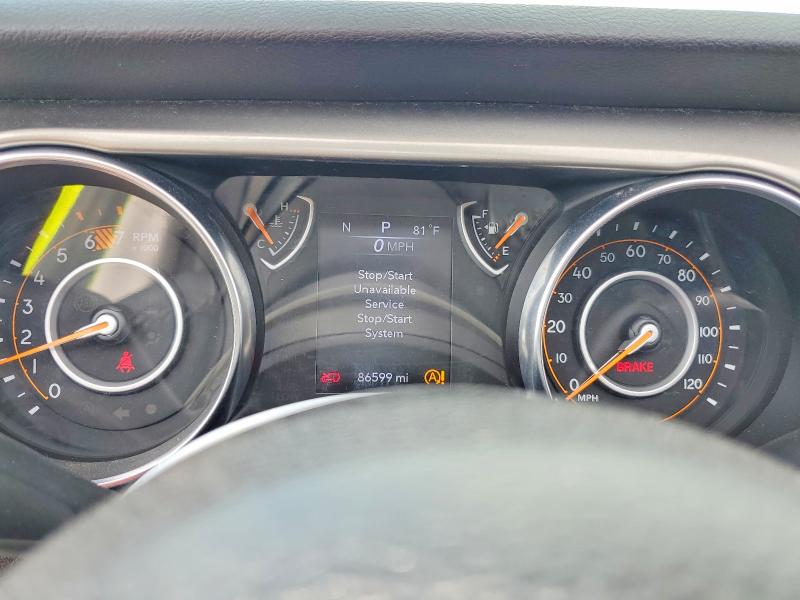 63616356 :رقم المزاد ، 1C4GJXAN4LW227143 vin ، 2020 Jeep Wrangler مزاد بيع