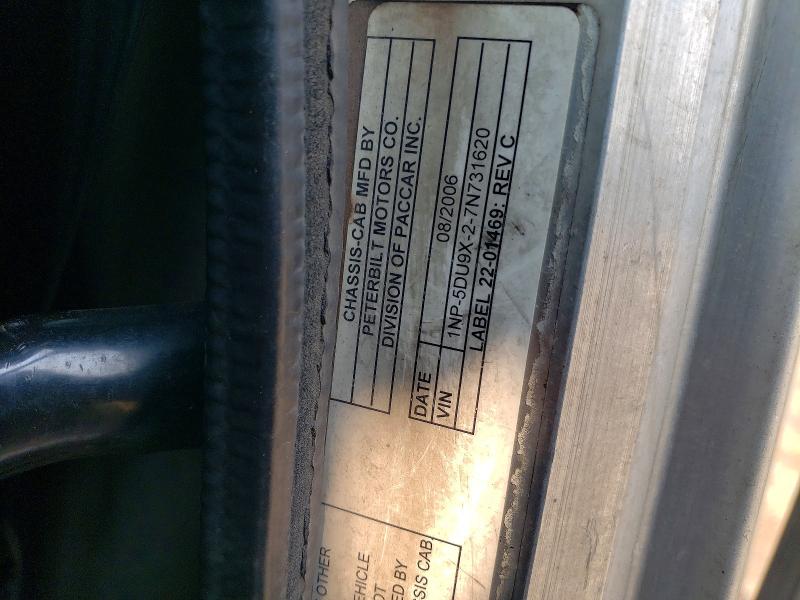 Продаж на аукціоні авто 2007 Peterbilt 379, vin: 1NP5DU9X27N731620, номер лоту: 64931936